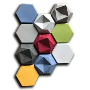 3D Sound Absorbing Panel