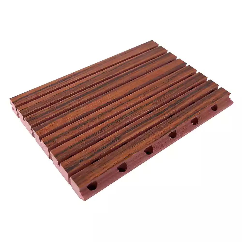 Versatile Grooved Wooden Panels